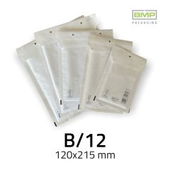   Légpárnás Boríték (buborékos boríték) B/12 Fehér120x215 mm