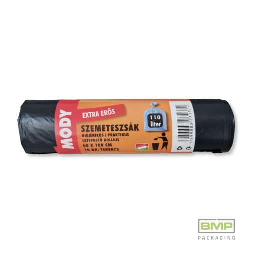 Szemeteszsák EXTRA ERŐS 110 L (60x100 cm) - fekete